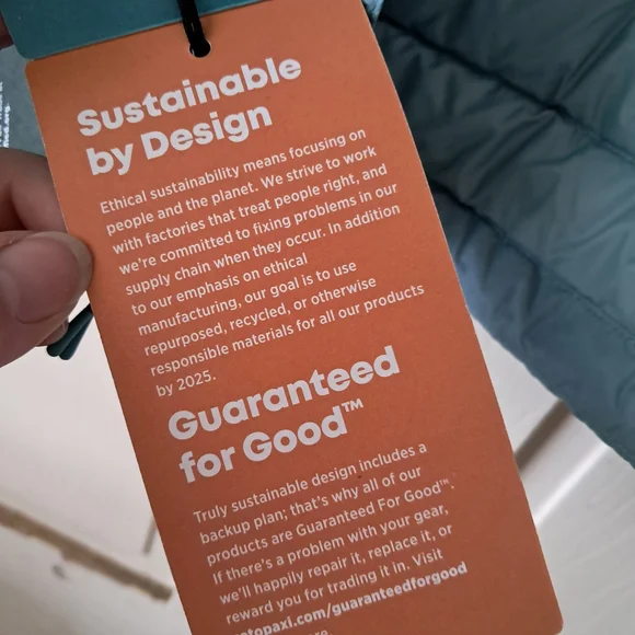 Cotopaxi Blue and Multicolor Puffer Vest - Picture 6 of 7